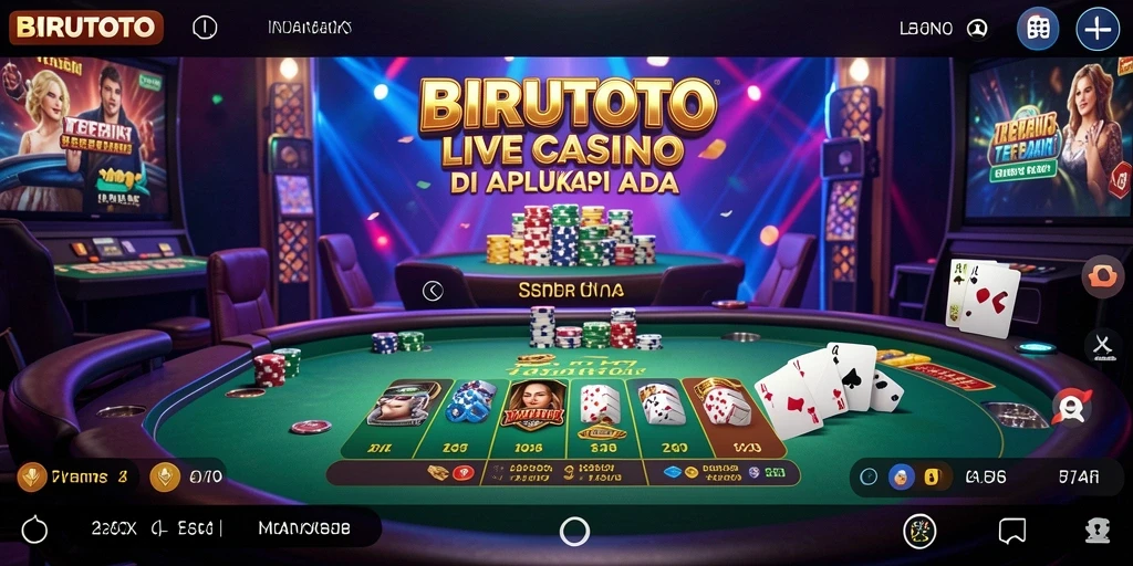 Tampilan gameplay BIRUTOTO yang mendebarkan dan interaktif.