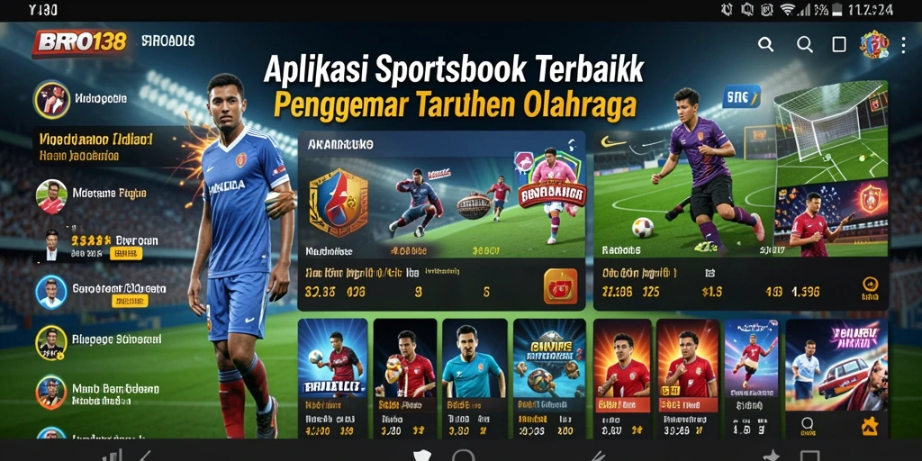 Tampilan menarik gameplay Sportsbook BRO138 yang seru.