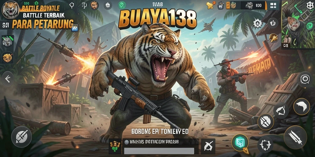 Gameplay seru dalam aksi bertempur di BUAYA138.