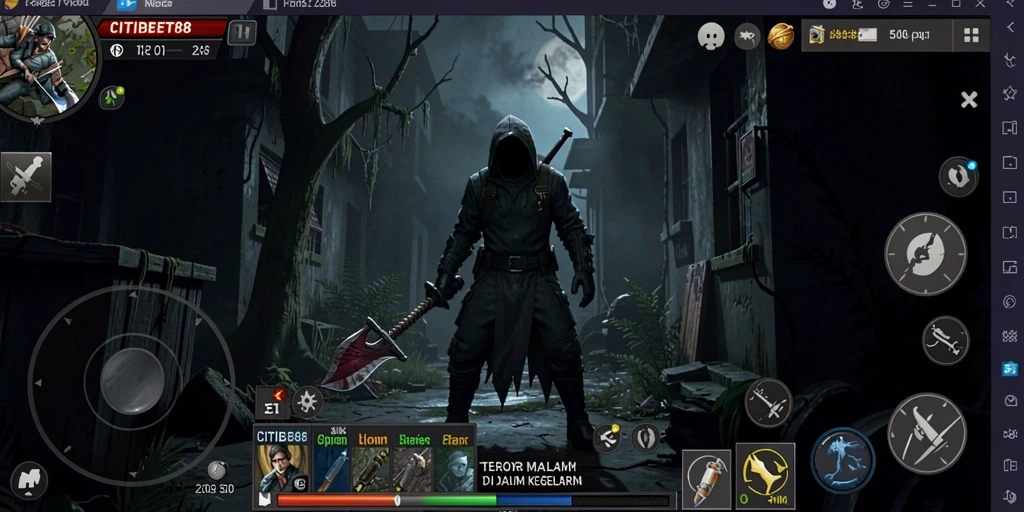 Screenshot menampilkan momen mendebarkan dalam CITIBET88.