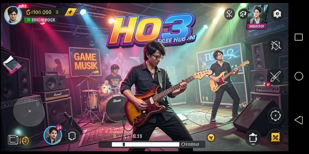 Tampilan gameplay HO3 yang memukau dan interaktif.