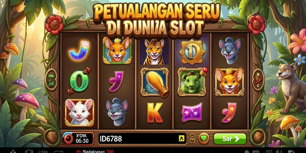 Tangkapan layar menunjukkan gameplay seru dari ID6788 di dunia Slot.