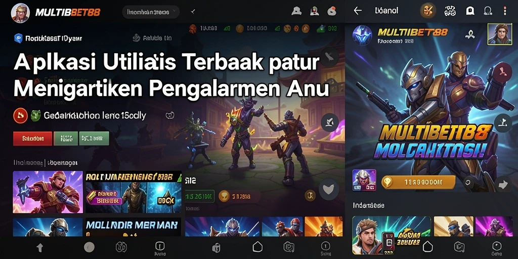 Screenshot utama MULTIBET88 menampilkan fitur utility yang memudahkan pengguna.