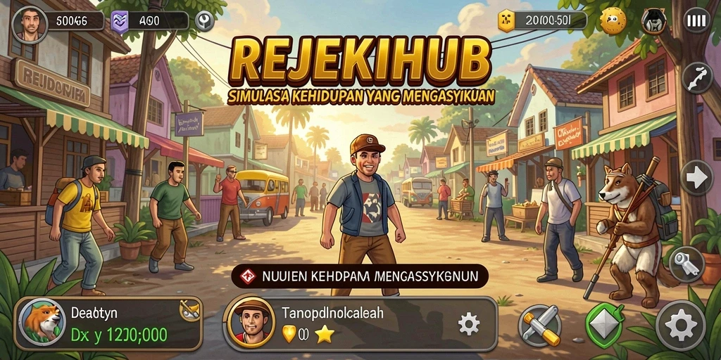 Tampilan gameplay REJEKIHUB yang seru dan interaktif.