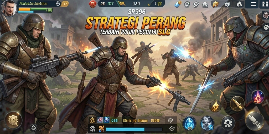 Tangkapan layar gameplay SR996 yang menunjukkan aksi strategis SLG yang mengasyikkan.