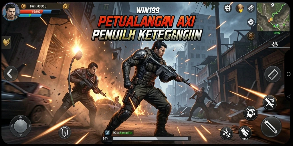 Tampilan gameplay WIN199 yang intens dan mengasyikkan.