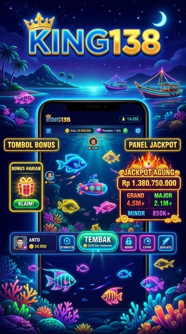Screenshot dari proses pengunduhan aplikasi di king138.